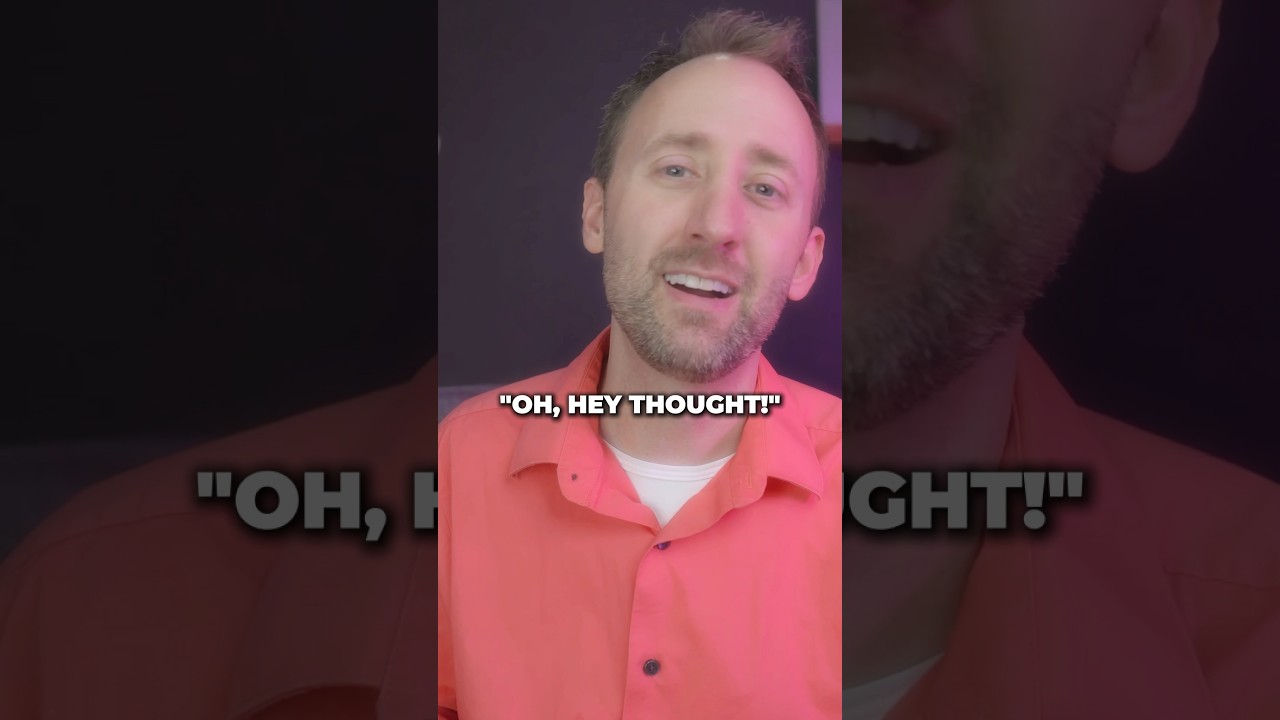 Let's give intrusive thoughts a new job - here's how