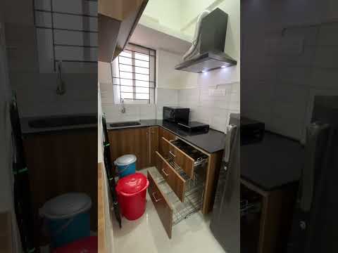 Video thumbnail for A401: Fully Furnished Studio Flat for rent in Whitefield | Kots Neuf