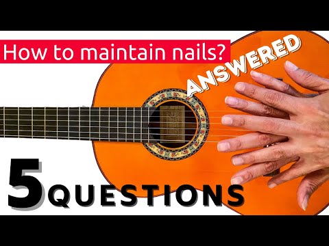 Nail Maintenance for Spanish Guitar | Classical & Flamenco Guitar Tutorial