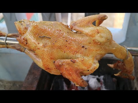 Gà nướng lá chanh
