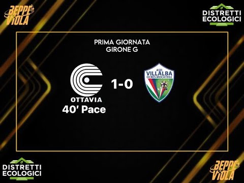 XXXVIII Beppe Viola, 1^ giornata girone G: Ottavia - Villalba 1 - 0
