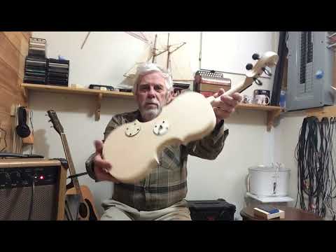 leigh violin. 4/4 handmade electric. Unfinished image 10