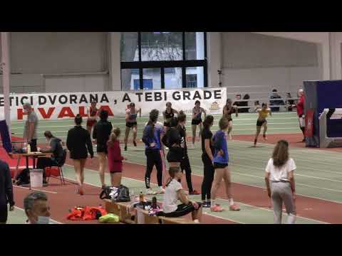 60m [Ž], FINALE, zlatna Jurčić i srebrna Penezić - Dvoransko PH za mlađe juniore i juniorke 2022