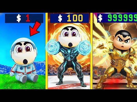 GTA V : Franklin Upgrade $1 ShinChan to $1,000,000,000 ULTIMATE ShinChan in GTA 5