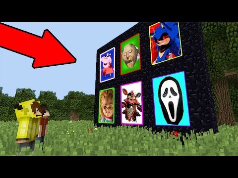ISMETRG KORKUNÇ PORTALLAR BULDU HANGİSİNİ SEÇECEK? 😱 - Minecraft