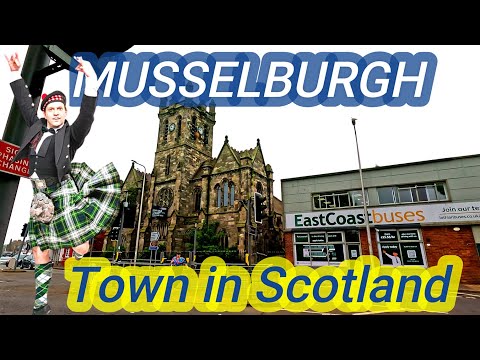 Musselburgh Town in Scotland walking video #gimbalwalkwithme