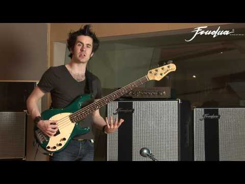 The low B string on the Frudua B600 bass head