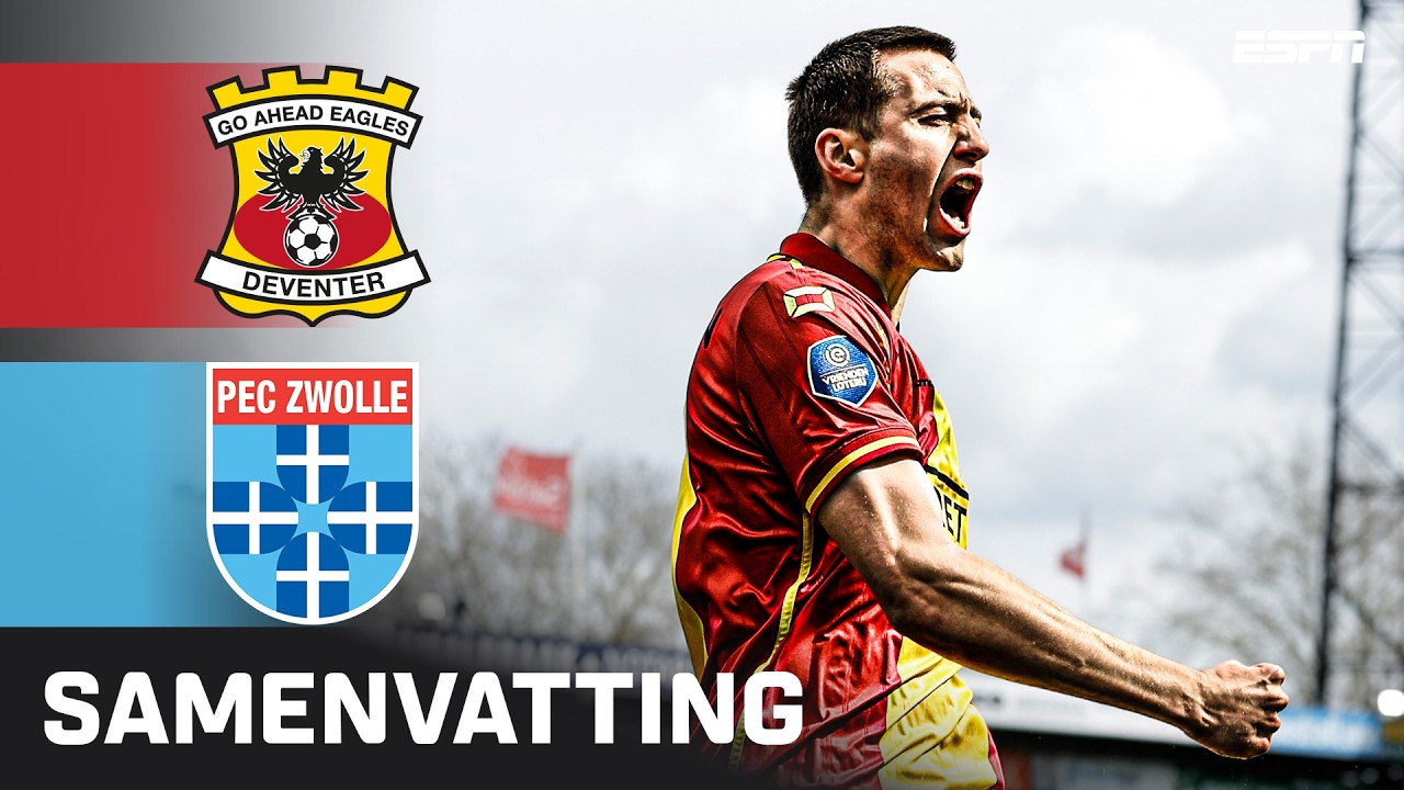 Go Ahead Eagles vs PEC Zwolle Highlights