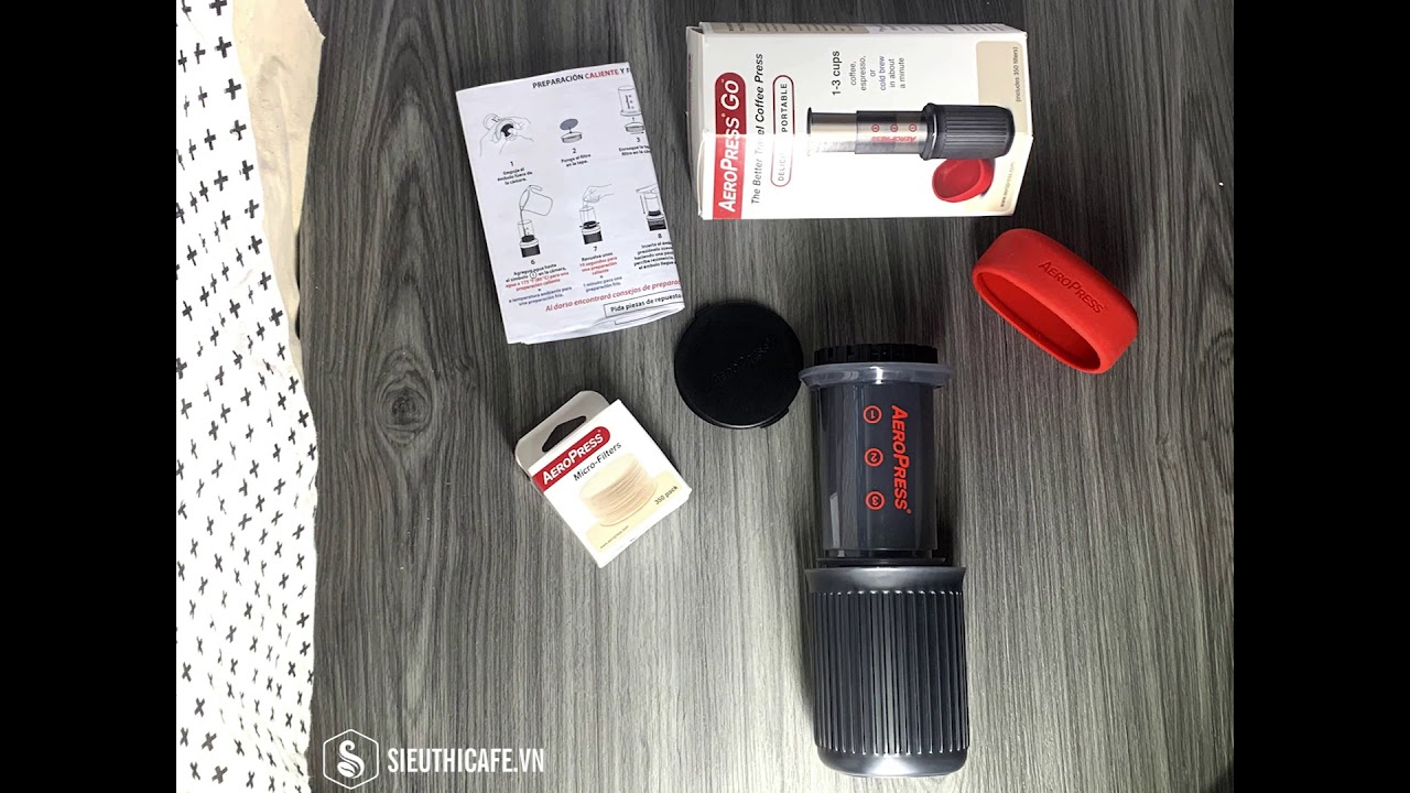Mở Hộp Aeropress Go — Bộ Pha Cà Phê Du Lịch