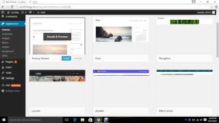 Lesson 2: How to install new theme to your wordpress site (In Hindi)
