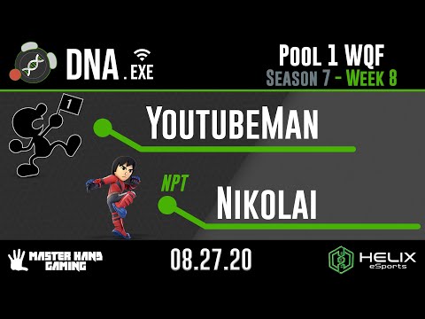DNA.EXE S7:W8 - YoutubeMan (Game & Watch) Vs. NPT | Nikolai (Game & Watch, Brawler) - Pool 1 WQF