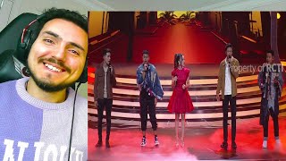 Download lagu DANAR X ALVIN X MAYSHA X GERYGANY - HATI HATI DI JALAN (TULUS) | X FACTOR INDONESIA 2021 Reaction mp3