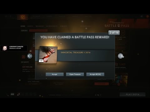 Dota 2 The International 2016 Compendium Preview & Chest Opening