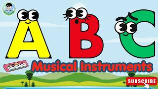 Phonics Song | ABC Musical Instruments | ABC Song | FunkyBabyTV