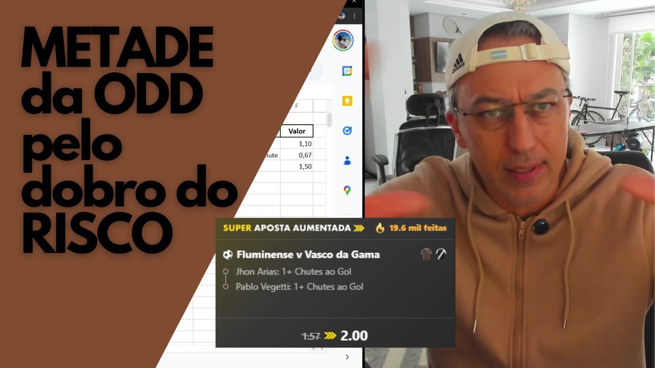 Metade da ODD pelo DOBRO do RISCO - Como algumas Bets te Fisgam