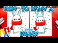 How To Draw A Snow Bunny