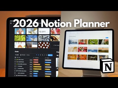 Organize Life in Notion in 2026  💻  Planner Tour