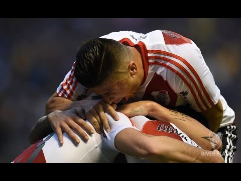 Boca Juniors 1 vs. River Plate 3 - Campeonato argentino 2017 - Fecha 24