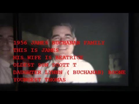 1956 JAMES H.BUCHANAN FAMILY