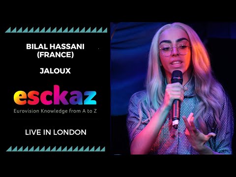 ESCKAZ in London: Bilal Hassani - France - Jaloux (at London Eurovision Party 2019)