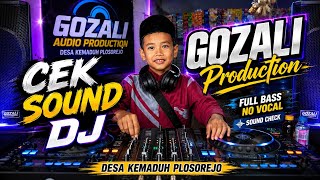 Download lagu CEK SOUND FULL BASS DJ 🔥 | GOZALI AUDIO PRODUCTION | DESA KEMADUH PLOSOREJO | BASS TEST 2026 mp3
