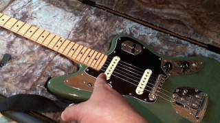 Video thumbnail for Fender American Professional Jaguar - Antique Olive with Maple Fingerboard Unboxing by JediSid