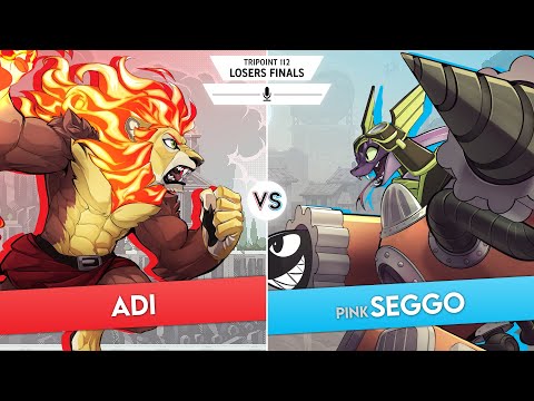 Tripoint 112 - Losers Finals - Adi (Zetterburn) Vs  PINK | Seggo (Elliana)
