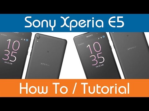 How To Change Default Device Language - Sony Xperia E5