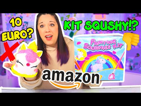 Provo KIT per MODIFICARE SQUISHY da 10 EURO COMPRATO su AMAZON! TENGO O BUTTO?