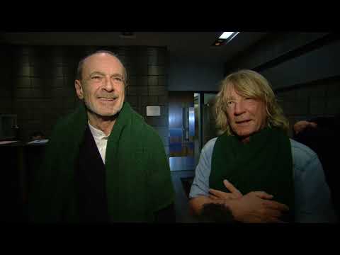 Status Quo Final gig Rick and Francis leaving the venue
