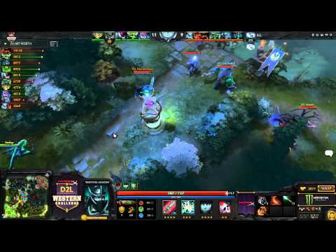 HyperX D2L Western Challenge Playoffs - Evil Geniuses vs ex-RoX.KIS (Game 1)