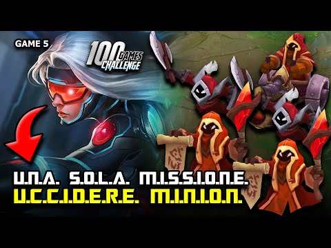 SIVIR IL ROBOT PULITORE DI MINION - 100 GAMES CHALLENGE