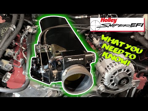 How I Installed a Holley Sniper Intake: 2002 Silverado 5.3L