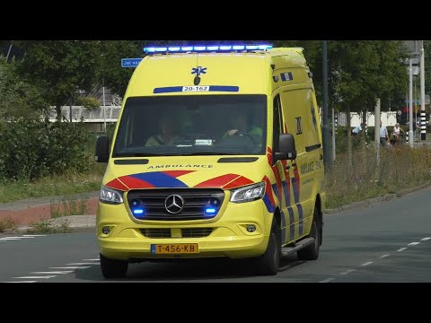 [Primeur] Ambulance 20-162 met spoed naar het Amphia Ziekenhuis in Breda