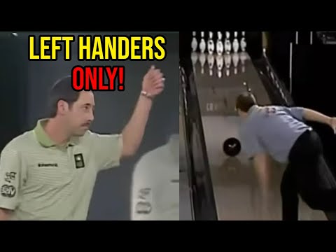 LEFT HANDERS ONLY! The time 5 left handers made the PBA Bowling Finals...