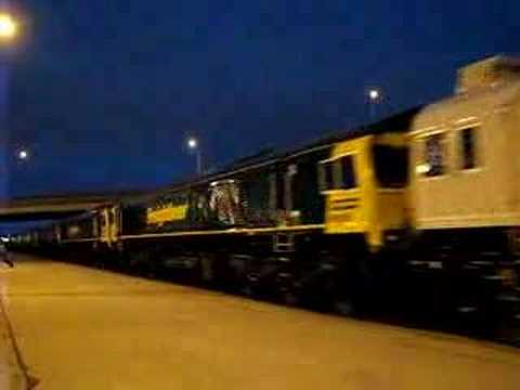 GEXR Export train, GBRf, Euro Cargo & FL Class 66's