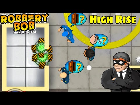 Robbery Bob : High Rise Use Agent Costume - Push Of Agent Perfect Part 118