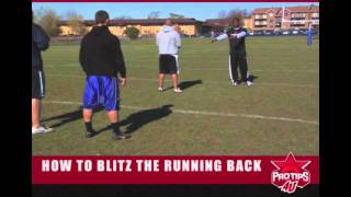 Football Tips: How to Blitz the Running Back with Nick Roach