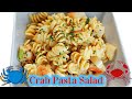 Imitation Crab Pasta Salad With Old Bay