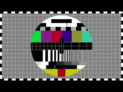 BROADCAST 🌐 SIGNAL CALIBRATION VIDEO 🌐  TEST PATTERN |  DISPLAY STREAM (1 hour long) - 4K 16:9