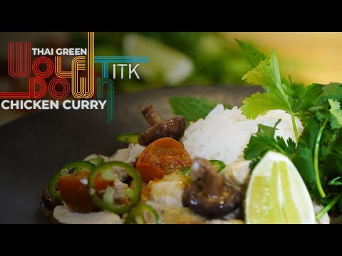Easy Thai Green Curry with Chicken and Basmati Rice