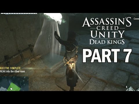 Assassin's Creed Unity Dead Kings Part 7 ALL PUZZLES - Let's Play Gameplay