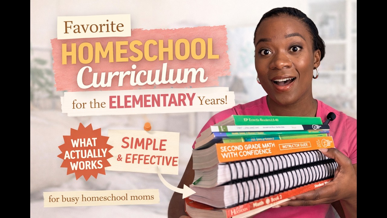 The BEST Homeschool Curriculum for Elementary Kids My Honest Favorites!