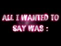 Evanescence- My Last Breath lyrics 2011 