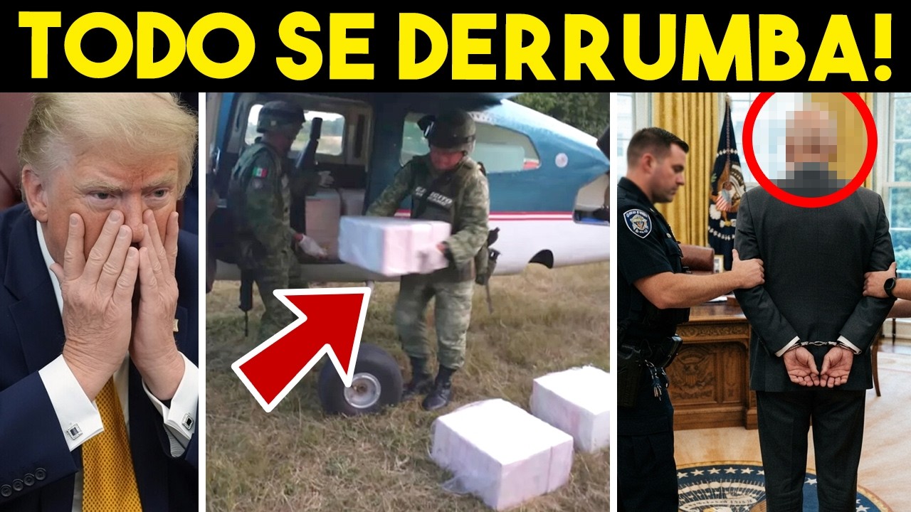 De rodillas! CAE ALFIL DE TRUMP POR N4RC0, fiscalía tiene prueba. Presidente sale de inmediato. EEUU