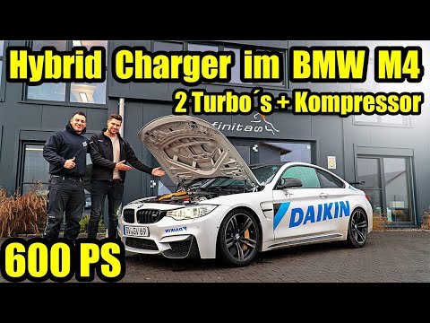 Flugzeug Sound im BMW M4 mit 600 PS dank BiTurbo + Kompressor und das ganze mit TÜV!