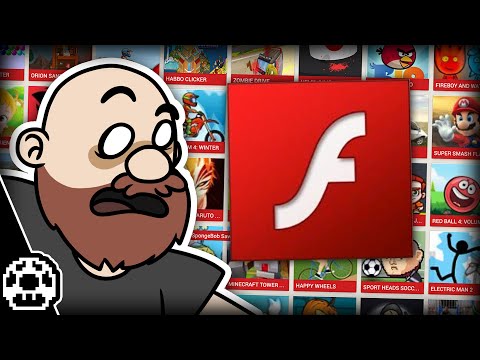 Mogi spielt alte Flash Games.