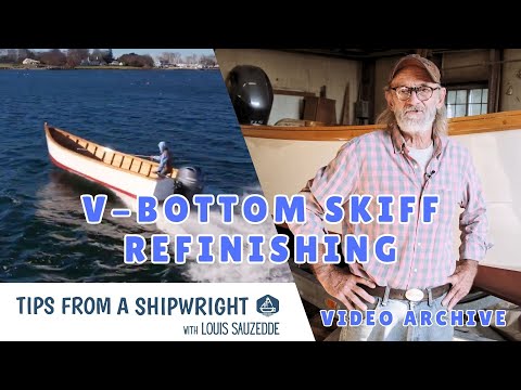 V-Bottom Skiff Refinishing