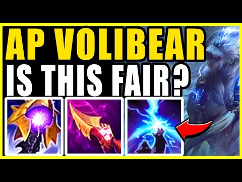 AP VOLIBEAR IS NO JOKE! HALF HEALTH ANYBODY WITH ONE E! - League of Legends