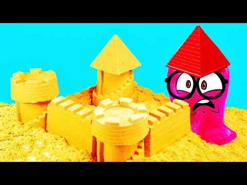 CASTELO DE AREIA CINÉTICA do Slime Sam Sapeca